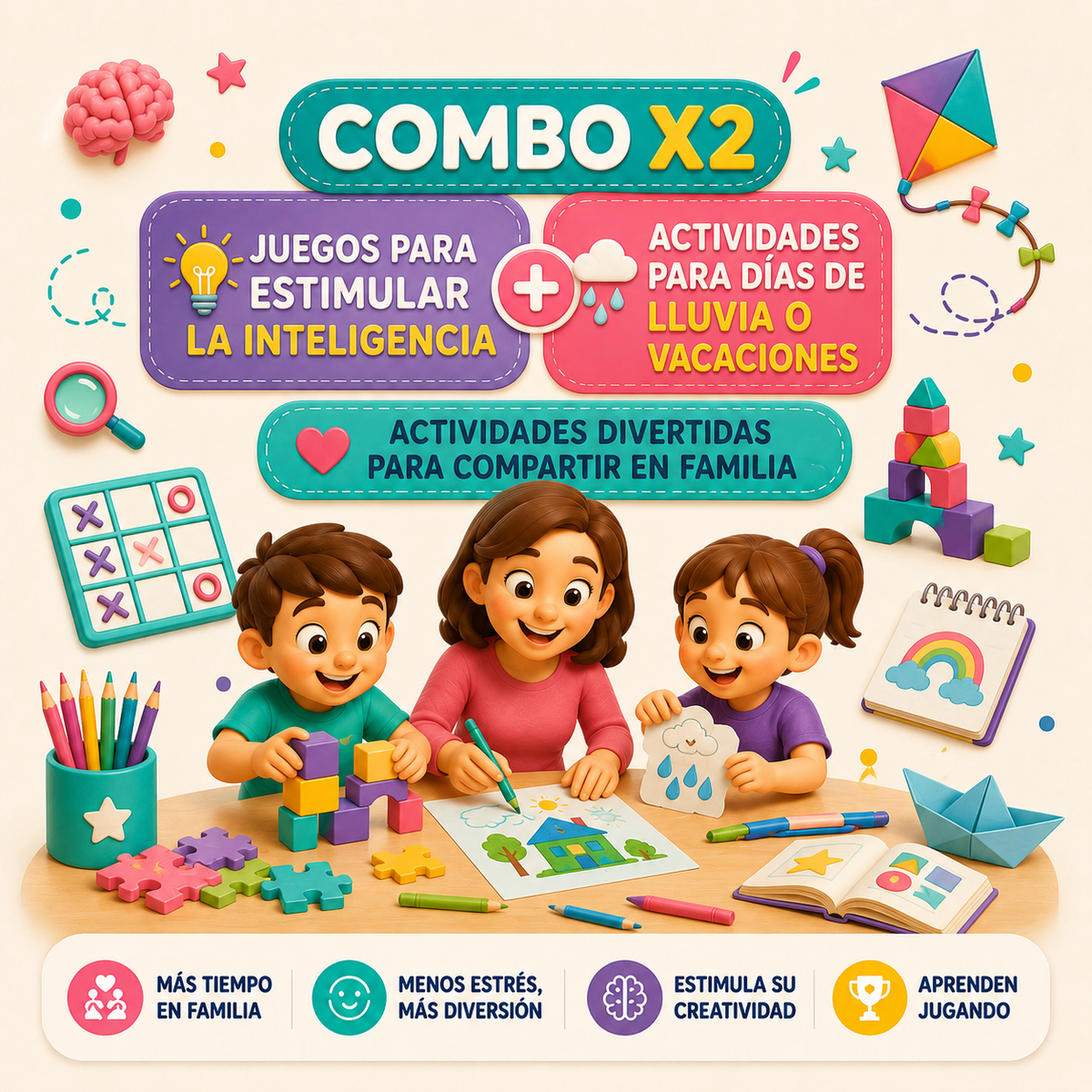 MÁS ELEGIDO: Combo X2 (Los dos de arriba, a precio único)